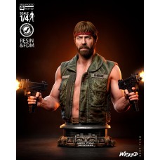 Chuck Norris Lone Wolf Bust